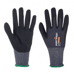 Portwest AP12-SG NPR15 Touchscreen Nitrile Coated Gloves